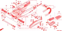 BRAS OSCILLANT pour Honda CRF 450 R de 2009