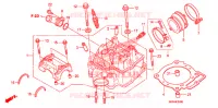 CULASSE pour Honda CRF 450 R de 2009