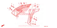 OUIES DE RADIATEUR pour Honda CRF 450 R de 2009