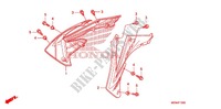 OUIES DE RADIATEUR pour Honda CRF 450 R de 2011