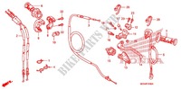 LEVIER DE GUIDON   CABLE   COMMODO pour Honda CRF 450 R de 2012