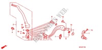 PEDALE   KICK pour Honda CRF 450 R de 2012