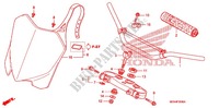 GUIDON   TE DE FOURCHE pour Honda CRF 450 R de 2012