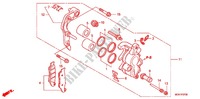 ETRIER DE FREIN AVANT pour Honda CRF 450 R de 2012