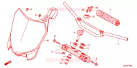 GUIDON   TE DE FOURCHE pour Honda CRF 450 R de 2013