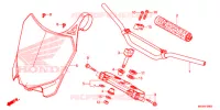 GUIDON   TE DE FOURCHE pour Honda CRF 450 R de 2015