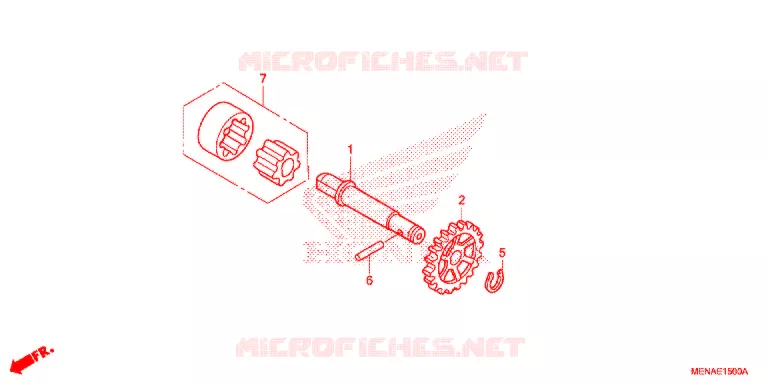 POMPE A HUILE Honda MOTO 450 CRF 2016  CRF450RG
