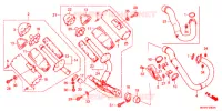 SILENCIEUX D'ECHAPPEMENT pour Honda CRF 450 R de 2016