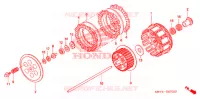 EMBRAYAGE pour Honda CRF 450 X de 2006