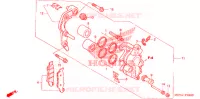 ETRIER DE FREIN AVANT pour Honda CRF 450 X de 2008