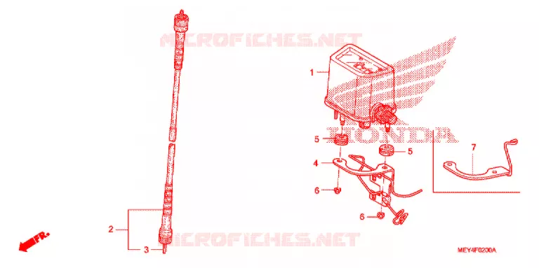 COMPTEUR Honda MOTO 450 CRF 2009  CRF450X9