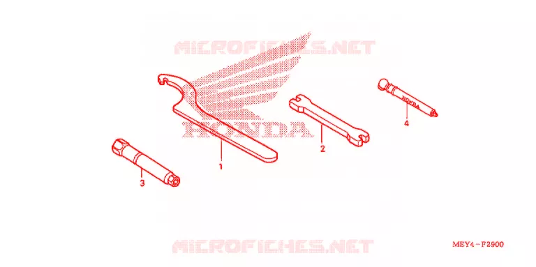 OUTIL Honda MOTO 450 CRF 2012  CRF450XC
