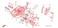 COUVERCLE DE CARTER MOTEUR GAUCHE pour Honda CRF 450 X de 2012