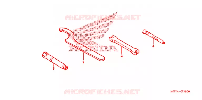 OUTIL Honda MOTO 450 CRF 2013  CRF450XD