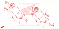 AMORTISSEUR ARRIERE pour Honda CTX 1300 ABS de 2014