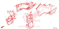 COUVERCLES LATERAUX pour Honda CTX 1300 ABS de 2014