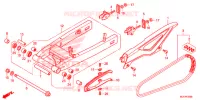 BRAS OSCILLANT pour Honda CTX 700 ABS de 2014