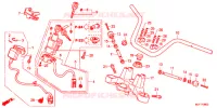 GUIDON   TE DE FOURCHE pour Honda CTX 700 ABS de 2015