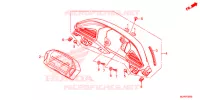 COMPTEUR pour Honda CTX 700 ABS de 2016