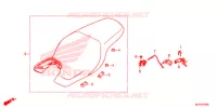 SELLE pour Honda CTX 700 DCT ABS de 2014