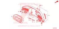 COMPTEUR pour Honda CTX 700 DCT ABS de 2016