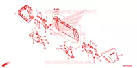 OUIES DE RADIATEUR pour Honda CTX 700 DCT ABS de 2016