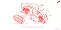 COMPTEUR pour Honda CTX 700 de 2015