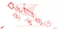 OUIES DE RADIATEUR pour Honda CTX 700 de 2016