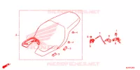 SELLE pour Honda CTX 700 de 2016