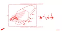 SELLE pour Honda CTX 700 de 2016