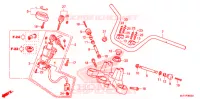 GUIDON   TE DE FOURCHE pour Honda CTX 700 N ABS de 2014