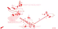 PEDALE pour Honda CTX 700 N ABS de 2014