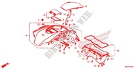 VIDE POCHE pour Honda CTX 700 N ABS de 2014