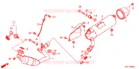 SILENCIEUX D'ECHAPPEMENT pour Honda CTX 700 N ABS de 2014
