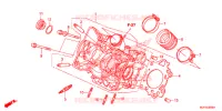 CULASSE pour Honda CTX 700 N DUAL CLUTCH de 2014