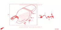 SELLE pour Honda CTX 700 N DUAL CLUTCH de 2014