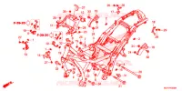CADRE pour Honda CTX 700 N DUAL CLUTCH de 2014