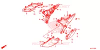 COUVERCLES LATERAUX pour Honda CTX 700 N DUAL CLUTCH de 2014