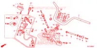 GUIDON   TE DE FOURCHE pour Honda CTX 700 N DUAL CLUTCH de 2014