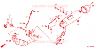SILENCIEUX D'ECHAPPEMENT pour Honda CTX 700 N DUAL CLUTCH de 2016
