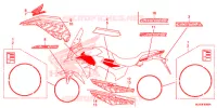 AUTOCOLLANTS pour Honda CB 400 X ABS de 2017