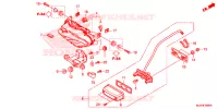 FEU ARRIERE pour Honda CB 400 X ABS de 2017