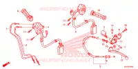 LEVIER DE GUIDON   CABLE   COMMODO pour Honda CB 500 F ABS de 2017