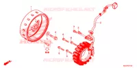 ALTERNATEUR pour Honda CB 500 F de 2017