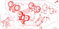 COMPTEUR pour Honda CB 1100 RS ABS de 2017