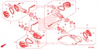 CLIGNOTANT (CRF1000) pour Honda AFRICA TWIN 1000 de 2017