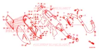 SILENCIEUX D'ECHAPPEMENT pour Honda SHADOW 1100 American Classic Edition Tourer de 2000