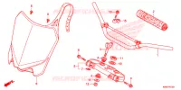 GUIDON   TE DE FOURCHE pour Honda CRF 250 R de 2017
