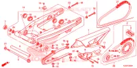 BRAS OSCILLANT pour Honda CRF 250 RALLYE ABS de 2017