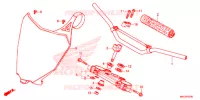 GUIDON   TE DE FOURCHE pour Honda CRF 450 R de 2017